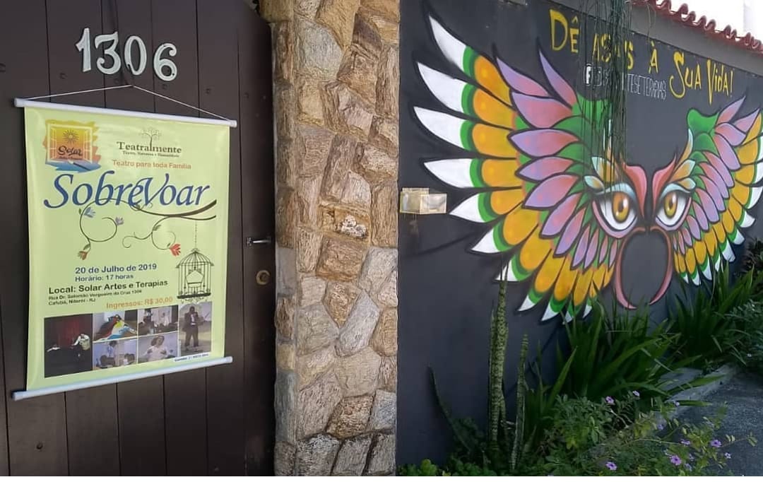 “Sobrevoar” no Solar Artes e Terapias