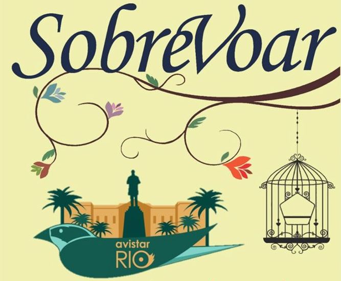 “Sobrevoar” do Teatralmente no Museu Nacional no Rio de Janeiro