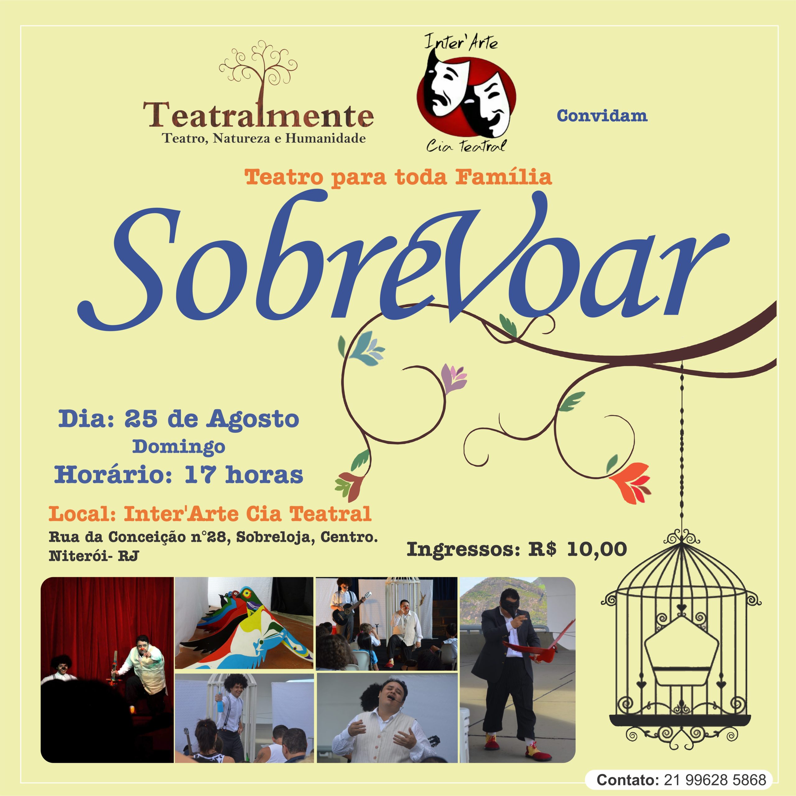 “Sobrevoar” no Espaço Cultural Inter’Arte