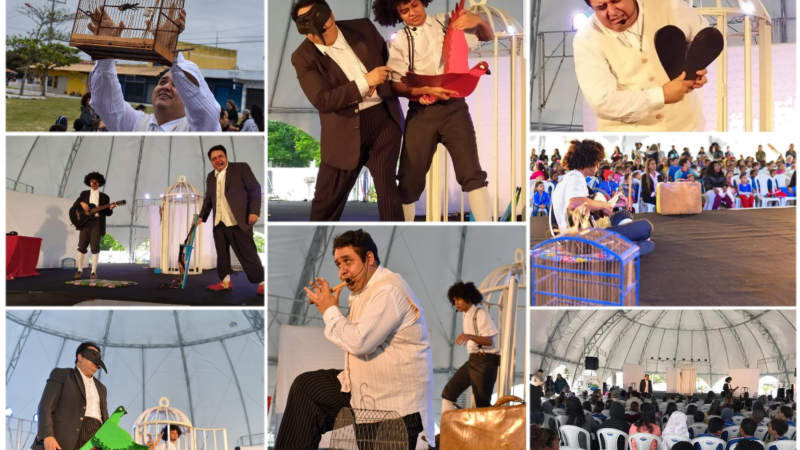 “Sobrevoar” na Lona Cultural Marielle Franco, Maricá – RJ