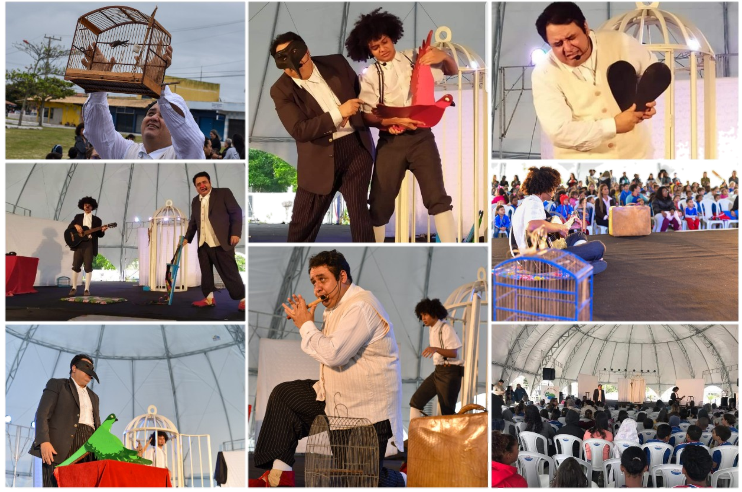 “Sobrevoar” na Lona Cultural Marielle Franco, Maricá – RJ