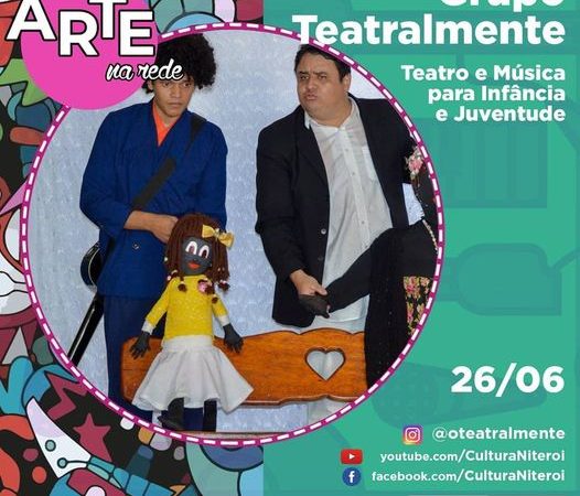 “Menino de Cor”, na programação do Arte na Rede do Cultura Niterói