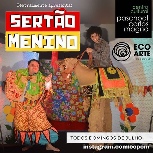 “Sertão Menino”, do Teatralmente no CCPCM