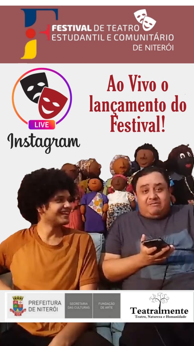 Lançamento do Festival de Teatro Estudantil e Comunitário de Niterói