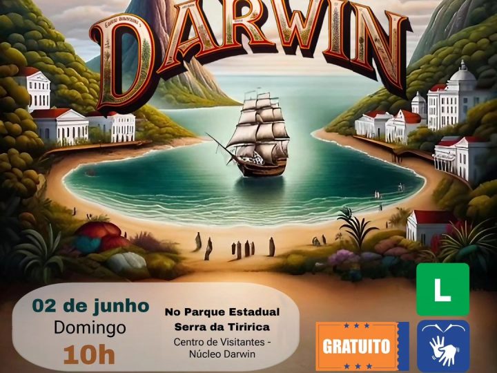“Caminhos de Darwin” do Teatralmente, no Parque Estadual da Serra da Tiririca.